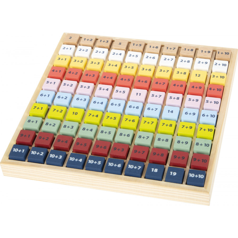 Abacus Addition Wooden Table