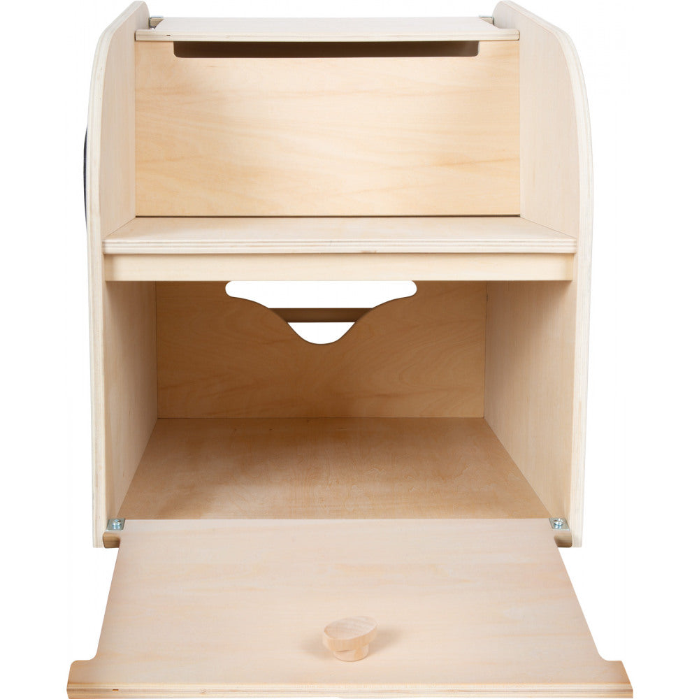 Elephant Toy Box with Seat & Wheels