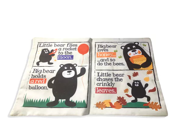Nursery Times Crinkly Newspaper - Big Bear Little Bear