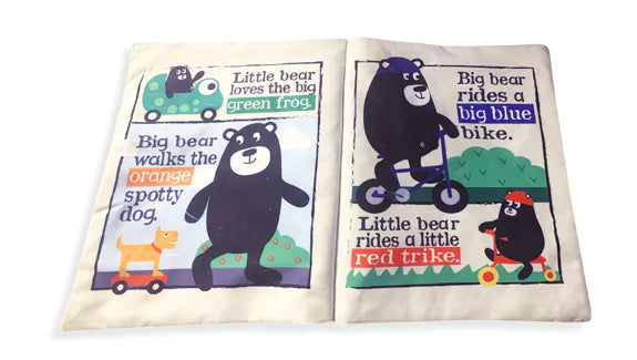 Nursery Times Crinkly Newspaper - Big Bear Little Bear