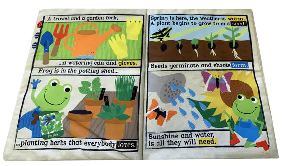 Nursery Times Crinkly Newspaper - All About Gardens