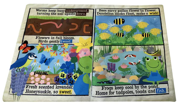 Nursery Times Crinkly Newspaper - All About Gardens