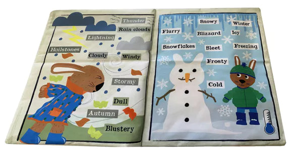Nursery Times Crinkly Newspaper - All Kinds of Weather