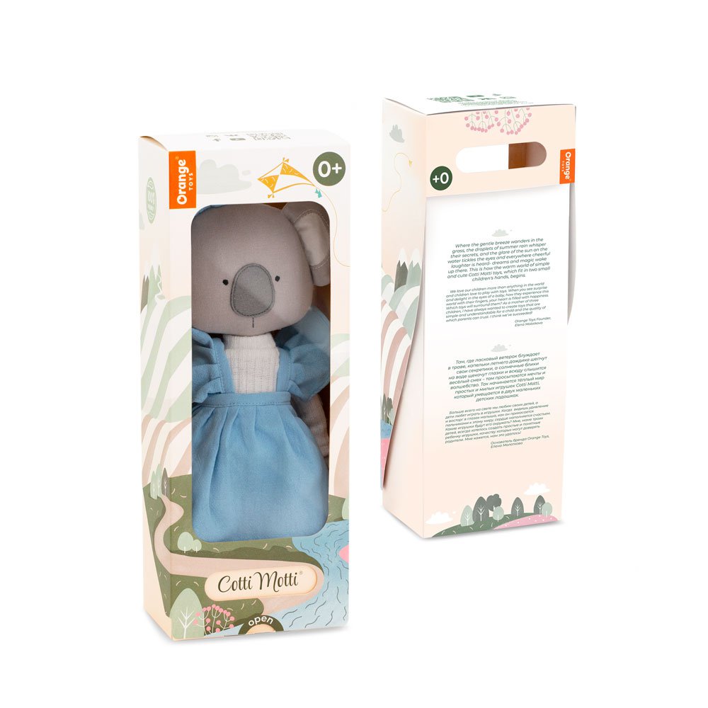Annie the Koala - Blue Dress