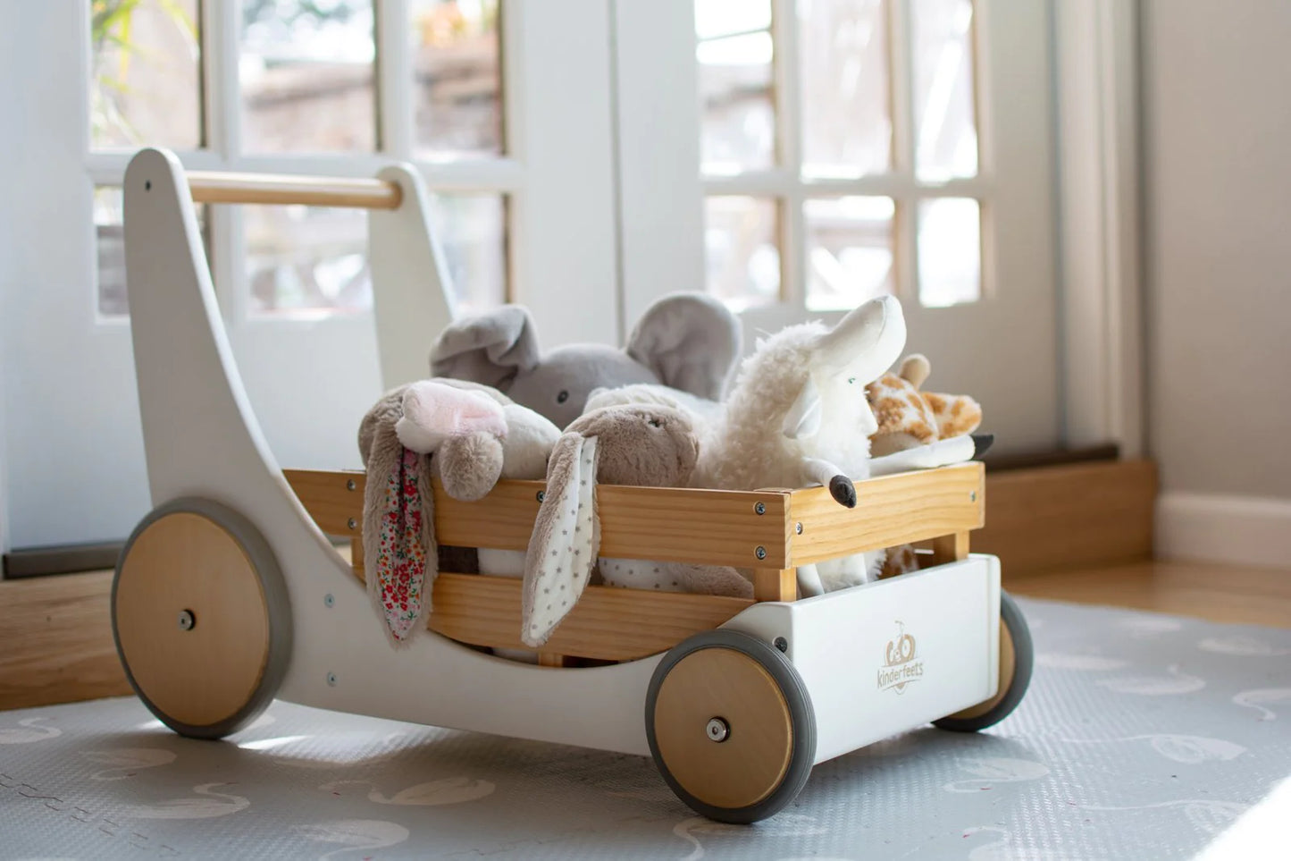 2-in-1 Storage Cart & Walker