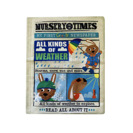 Nursery Times Crinkly Newspaper - All Kinds of Weather