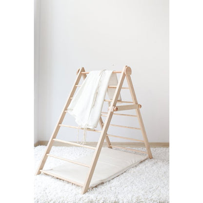 2-in-1 Foldable Tent and Pikler Triangle