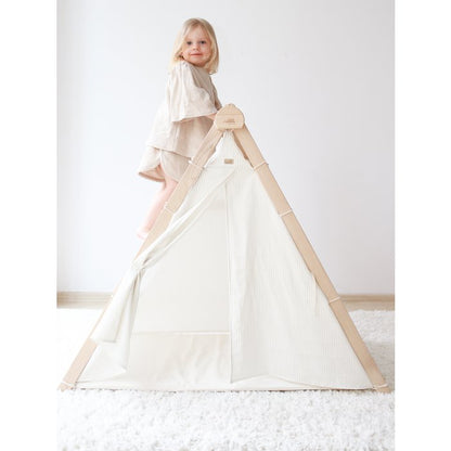 2-in-1 Foldable Tent and Pikler Triangle