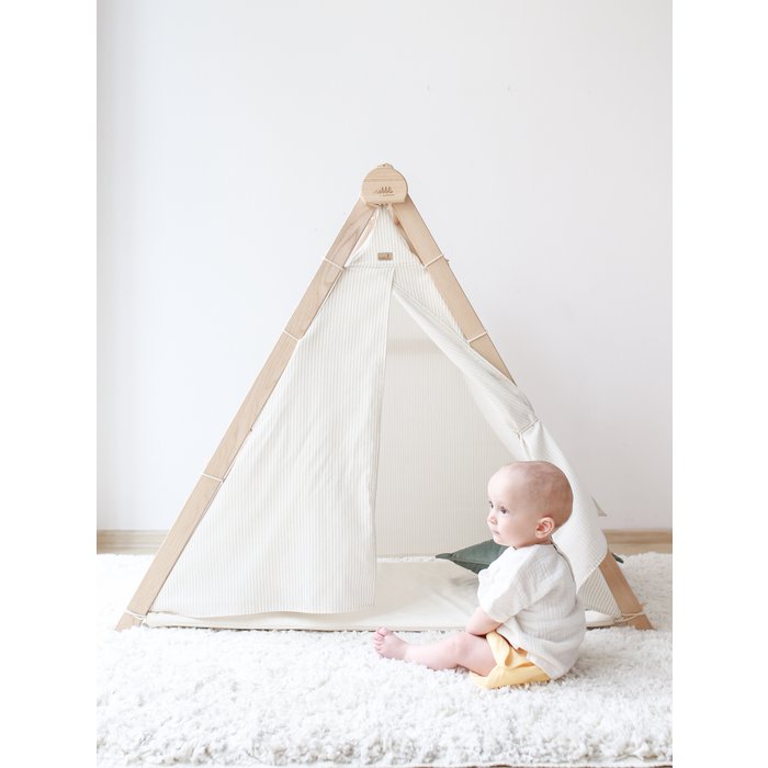 2-in-1 Foldable Tent and Pikler Triangle
